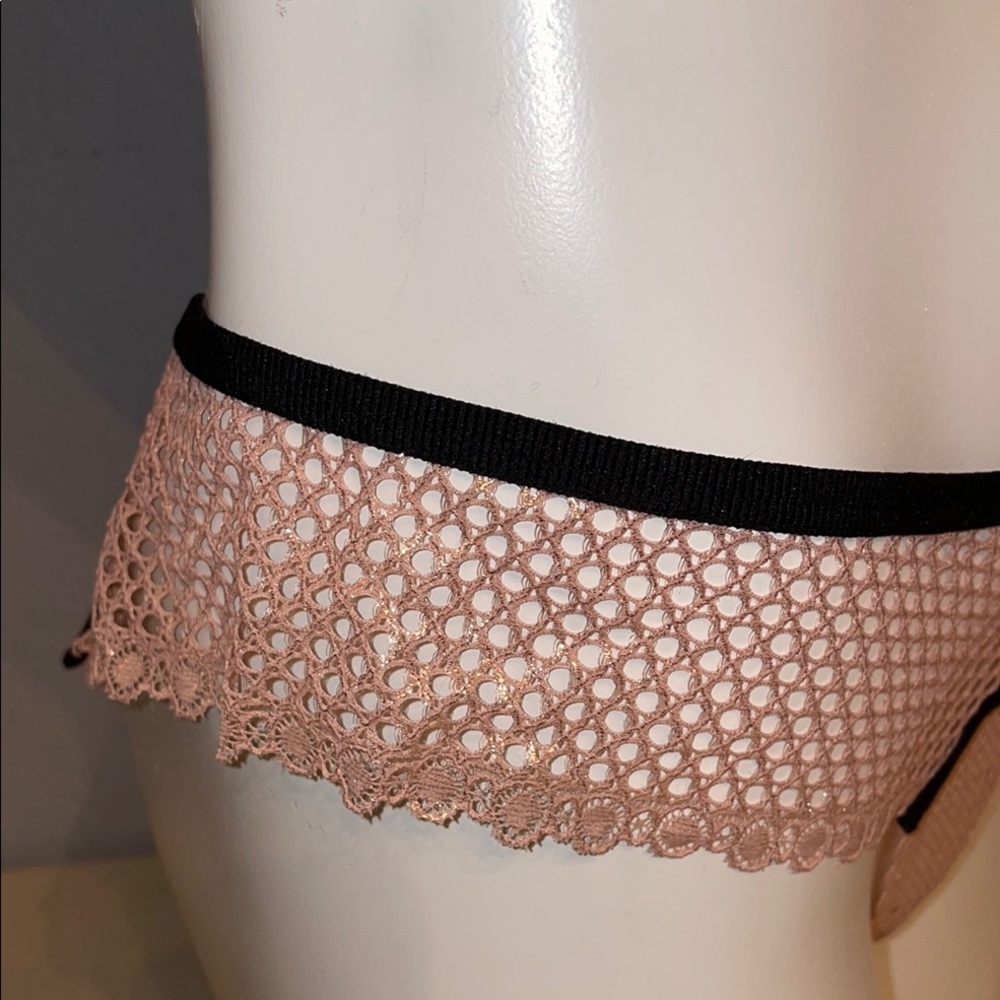 Victoria's Secret Thong VS Dusty Rose Shimmer Thong VS VERY SEXY Fishnet Panty 🆕 - Picture 12 of 17